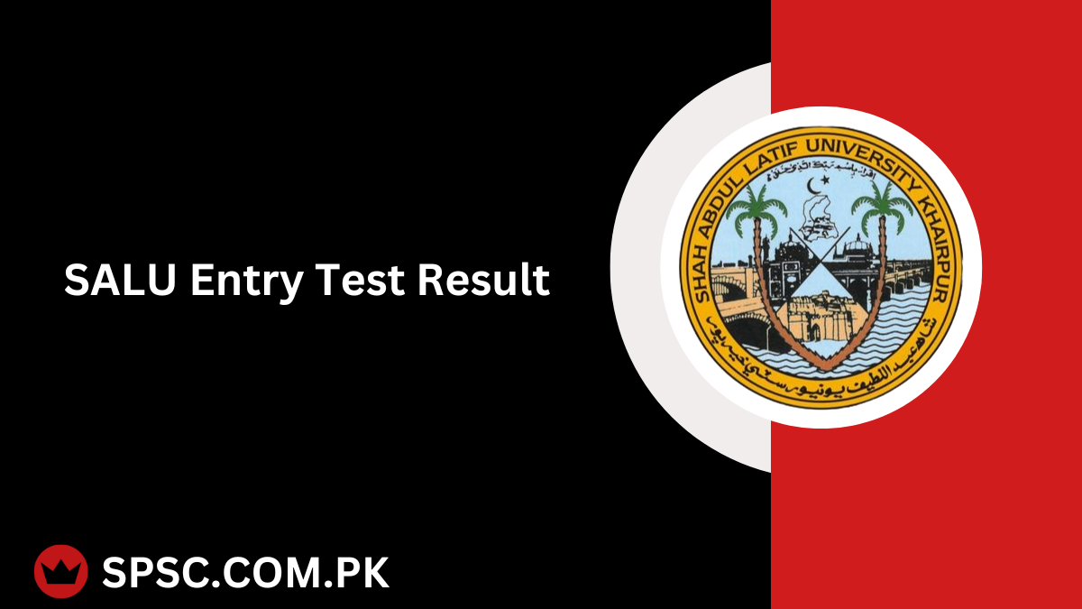SALU Entry Test Result