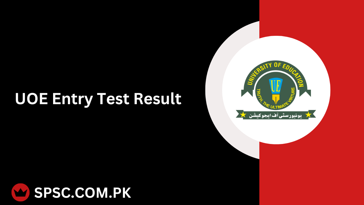 UOE Entry Test Result